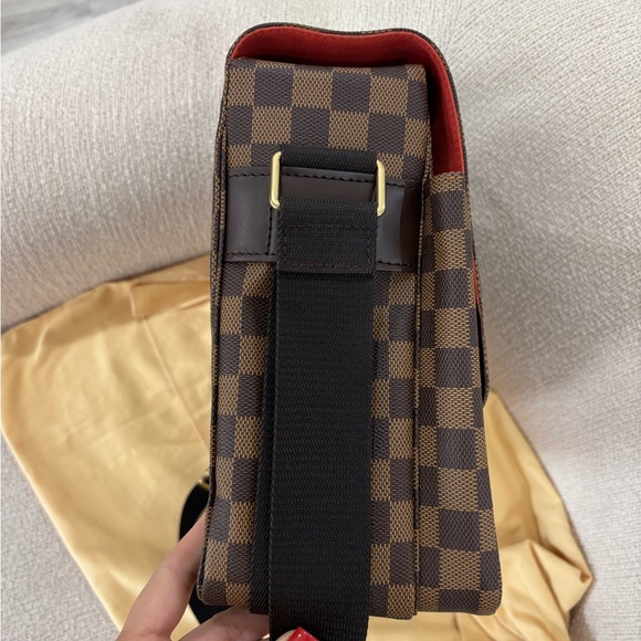 Authentic Louis Vuitton NEW Broadway damier ebene unisex messenger laptop bag - Picture 6 of 16